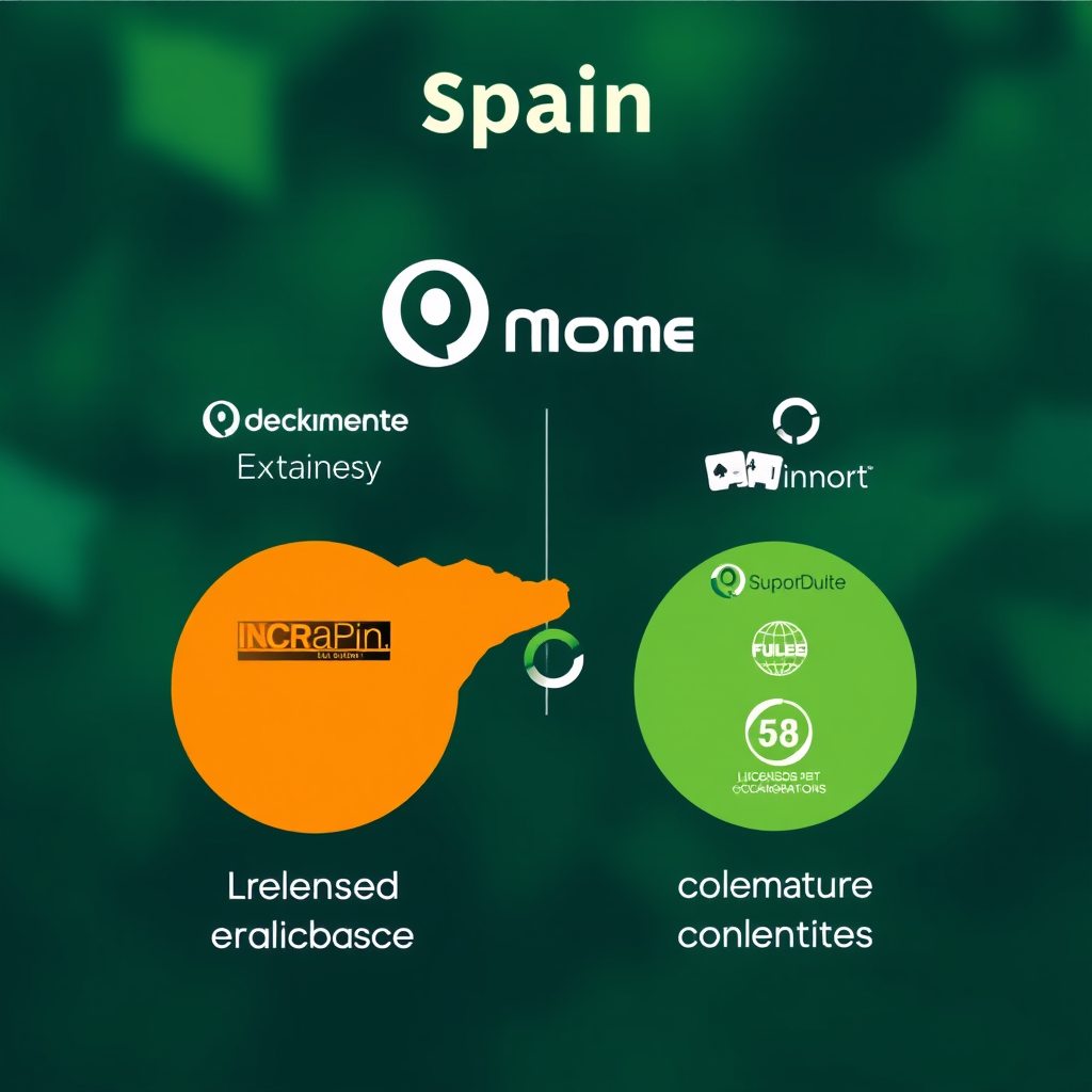 Representación gráfica de la colaboración entre operadores licenciados y organizaciones de ayuda contra la ludopatía en España